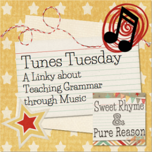 Tunes Tuesday Linky button
