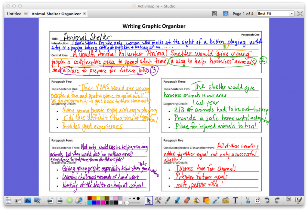 Writing Graphic Organizer